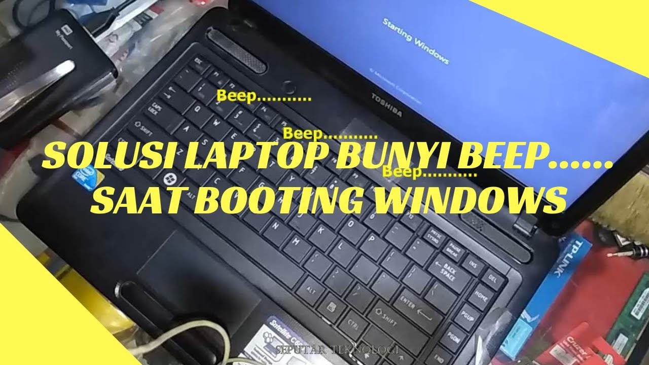 Laptop Bunyi Beep Terus Menerus